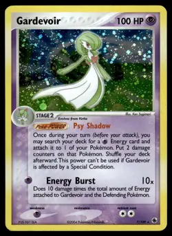 Gardevoir 7/109 Ruby & Sapphire Rare Holo Pokemon - Image 1