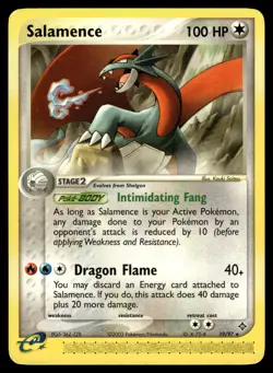 Salamence 19/97 Dragon Rare Pokemon - Image 1