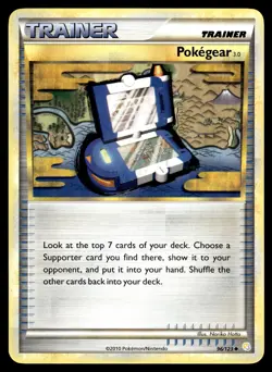 Pokegear 3.0 96/123 HeartGold & SoulSilver Uncommon Pokemon - Image 1