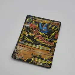 Pokemon TCG M Lucario EX 113/111 XY Furious Fists Secret Rare Full Art Holo MP - Image 4