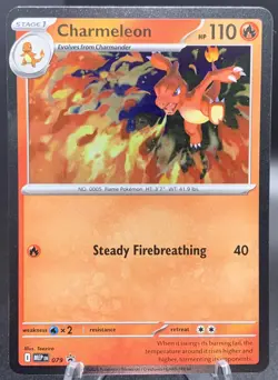 Charmeleon 079 Mega Evolution - Pokemon Chaos Rising - Black Star Promo NM - Image 1