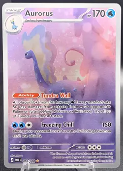 Aurorus 092/088 IR - 2026 Pokemon Perfect Order ME03 - Illustration Rare NM - Image 1