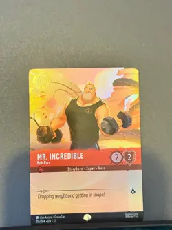 Mr. Incredible Bob Parr EN12 215/204 Disney Lorcana Epic NM - Image 1