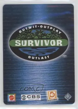 2001 Mattel/Upper Deck Entertainment Survivor Trading Card Game Playing Cards - Image 2