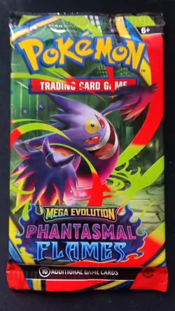 HEAVY PACK!!! Phantasmal Flames pokemon card single Booster pack - Image 1