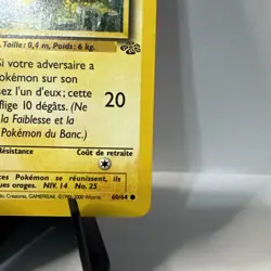 Pikachu 60/64 Jungle Regular Unlimited Common French Pokemon Card - Image 4