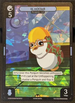Vibes TCG Lil Mocker * ARCTIC FOIL * - Legend of the Lils Card 83/150 - Image 1