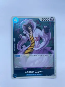 OP01-069 Caesar Clown Rare English One Piece TCG Card - Image 1