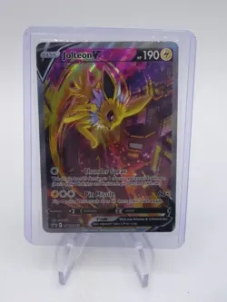 Jolteon V SWSH 183 Pokemon TCG Sword & Shield Star Promo Card Full Art MP - Image 1