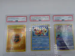 Lot of 5 PSA Graded Pokemon Cards Lillie's Determination 184 Manaphy GG06 - Image 3