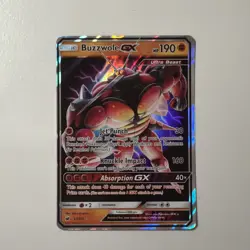 Buzzwole GX 57/111 Sm-Crimson Invasion Holo Card NM Condition Pokemon TCG - Image 1