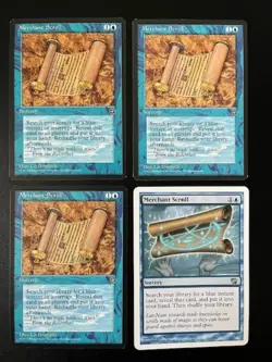 MTG- Merchant Scroll x4 - Image 1
