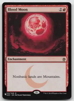 Magic: The Gathering Enchantment Blood Moon Rare Regular - Image 1