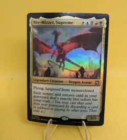 MTG Niv-Mizzet, Supreme, Foil March of the Machine: Aftermath, MTG NM/M Magic - Image 1