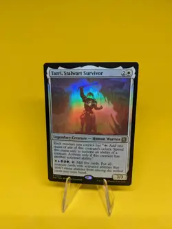 MTG Tazri, Stalwart Survivor Foil March of the Machine: The Aftermath 6 - Image 1