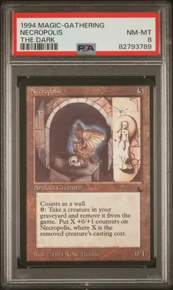 Necropolis - The Dark - MTG - NM to Mint - PSA 8. Low POP. See MTG in store. - Image 1