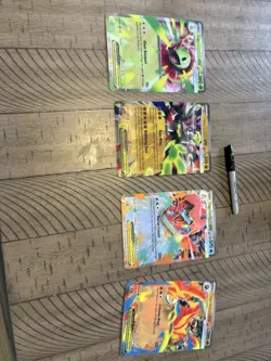 JUMBO Pokemon Cards Lot of 4 Promo Holo Oversized Cards As Pictured - Image 1