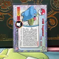 Topps Series 1 1999 TV Animation Edition IVYSAUR #02 Pokemon Card Blue Logo NM - Image 2