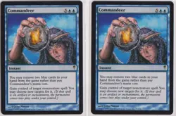 Magic: The Gathering Commandeer Coldsnap Non Foil x2 (LP) - Image 1