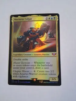MTG Marneus Calgar Universes Beyond: Warhammer 40k Foil - Image 1