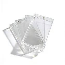 Pokemon MTG TCG （4PCS ） Booster Pack Magnetic Holder Protector Display Case - Image 4