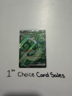 Serperior ex 156/086 Holo Ultra Rare Black Bolt Pokemon Holo Near Mint - Image 1