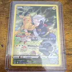 Pokemon Company Pikachu TG05/TG30 Lost Origin TG Ultra Rare Alt Art Holo ENG - Image 1