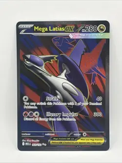 Mega Latias ex 163/132 Ultra Rare Pokemon TCG ME01: Mega Evolution - English - Image 1
