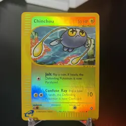 Pokemon TCG Chinchou Aquapolis Reverse Holo 71/147 Rare - Image 1