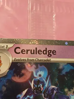 3 SWIRLS Pokemon Scarlet & Violet SEALED Ceruledge Pokemon Day 2024 Cosmos Promo - Image 3