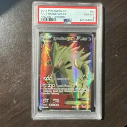 2015 Pokemon TCG X Y Tyranitar EX ancient origins #91 - Image 1