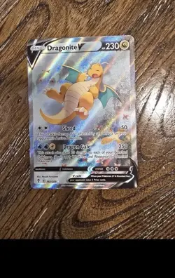 Dragonite V 192/203 SWSH07 Evolving Skies Alternate Full Art Holo Ultra Rare - Image 1