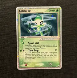 Celebi ex 117/115 Unseen Forces Secret Rare Holo Vintage Pokemon TCG - Image 1