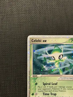 Celebi ex 117/115 Unseen Forces Secret Rare Holo Vintage Pokemon TCG - Image 3