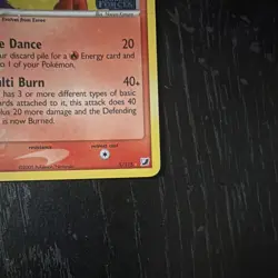 Flareon 5/115 Unseen Forces Reverse Holo Holo Rare 70 HP English Pokemon TCG - Image 4