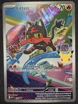 Pokemon TCG First Partner Illustration Collection Series 1 Gen 7 Alola Starters - Image 3