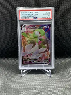 2020 Pokemon Champion’s Path Gardevoir VMAX - 17/73 - PSA 10 GEM MINT - Image 1