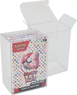 Pokemon Booster Bundle and Build & Battle Protector Plastic Case PET x10 - Image 2