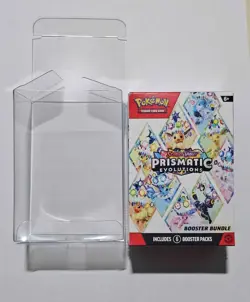 Pokemon Booster Bundle and Build & Battle Protector Plastic Case PET x10 - Image 3