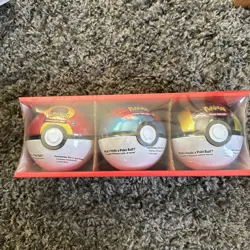 Pokemon Poke Ball Tins 3-Pack Costco l Factory Sealed ✅ - Image 1