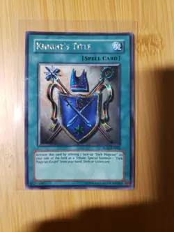 Knight's Title (Reshef of Destruction) (Secret Rare) ROD-EN002 Yu-Gi-Oh!... - Image 1