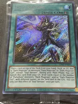 Soul Servant | LDS3-EN095 | Secret Rare | Limited Edition | SEALED! | YuGiOh! - Image 2