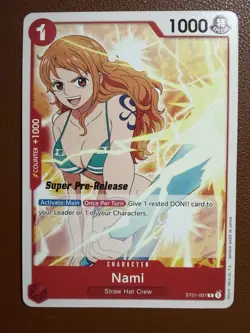 Nami ST01-007 - One Piece TCG: Super Pre-Release Starter Deck 1 Pre-Errata - Image 1