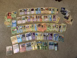 150+ Vintage Pokemon Card Lot Holo Reverse Holo Tyranitar Regigigas Mid Era - Image 1