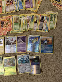 150+ Vintage Pokemon Card Lot Holo Reverse Holo Tyranitar Regigigas Mid Era - Image 2