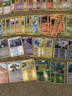 150+ Vintage Pokemon Card Lot Holo Reverse Holo Tyranitar Regigigas Mid Era - Image 3