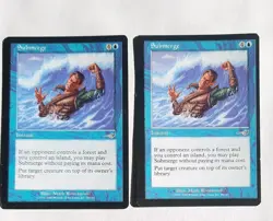 Submerge Nemesis Magic the Gathering MTG Card - Image 1