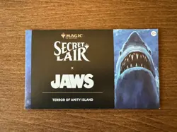 MTG Secret Lair x Jaws Terror of Amity Island Card Set non-Foil SEALED - Image 1