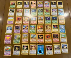 Vintage Pokemon TCG Lot (48 cards) - Image 1