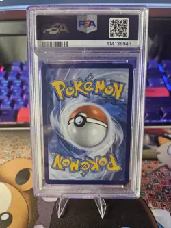 Hisuian Growlithe 181/167 Illustration Rare Pokemon Twilight Masquerade PSA 8 - Image 2